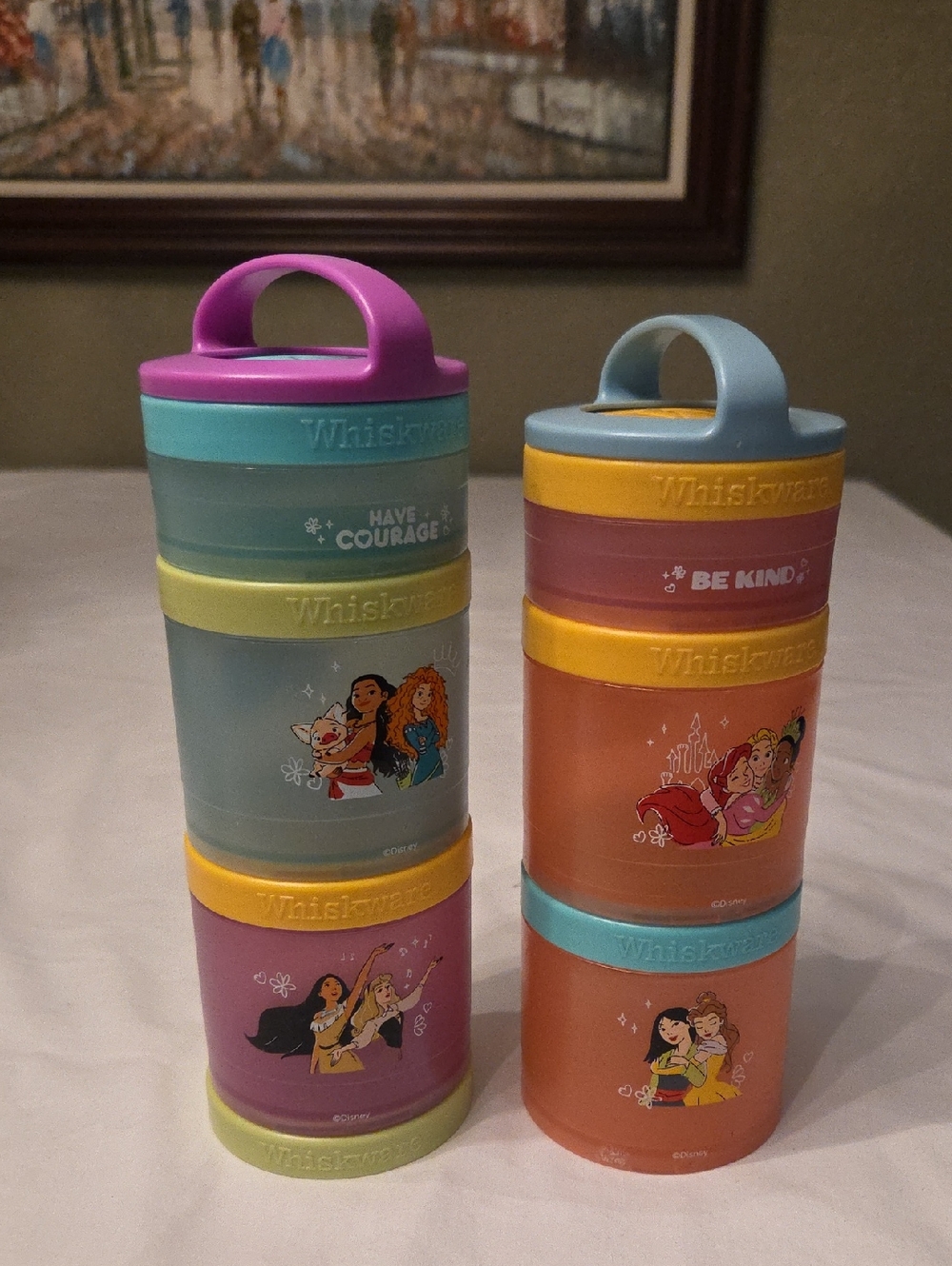 Whiskware Disney Princess Stackable Snack Containers - Multicolor - Picture 3 of 10
